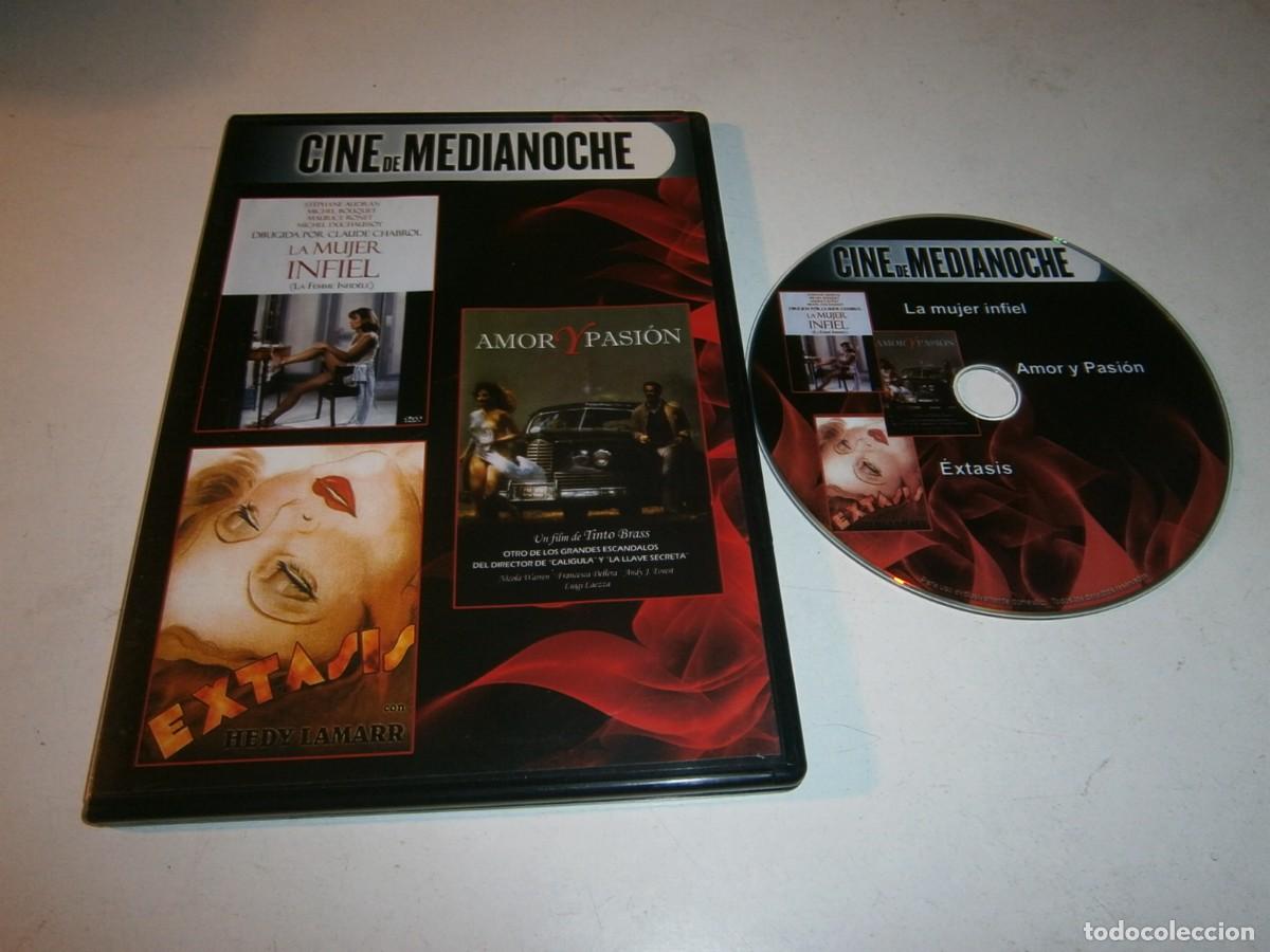 Cinema: 3 PELICULAS EN DVD: LA MUJER INFIEL / AMOR Y PASION / EXTASIS