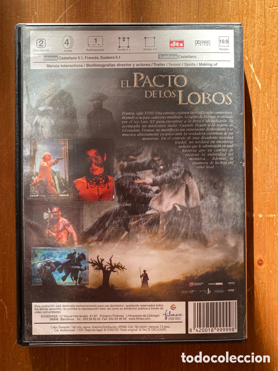 Cine: El pacto de los Lobos - Foto 3