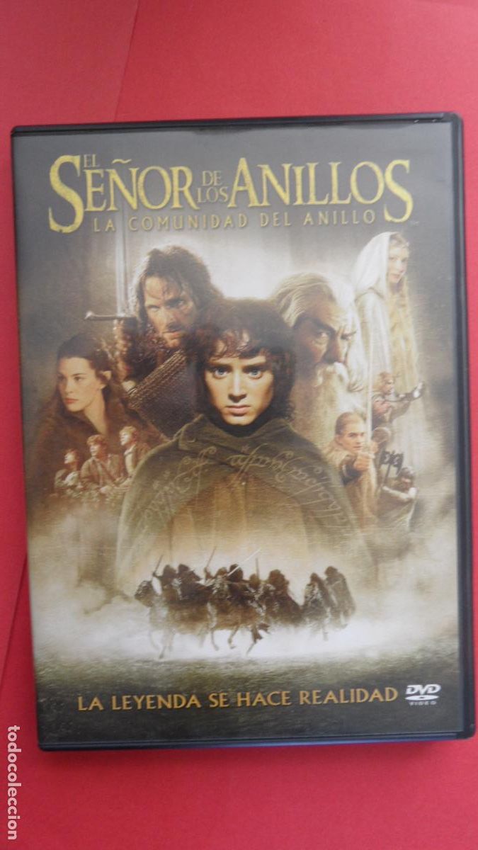 Cine: DVD - EL SE&Ntilde;OR DE LOS ANILLOS LA COMUNIDAD DEL ANILLO 2 DISCOS