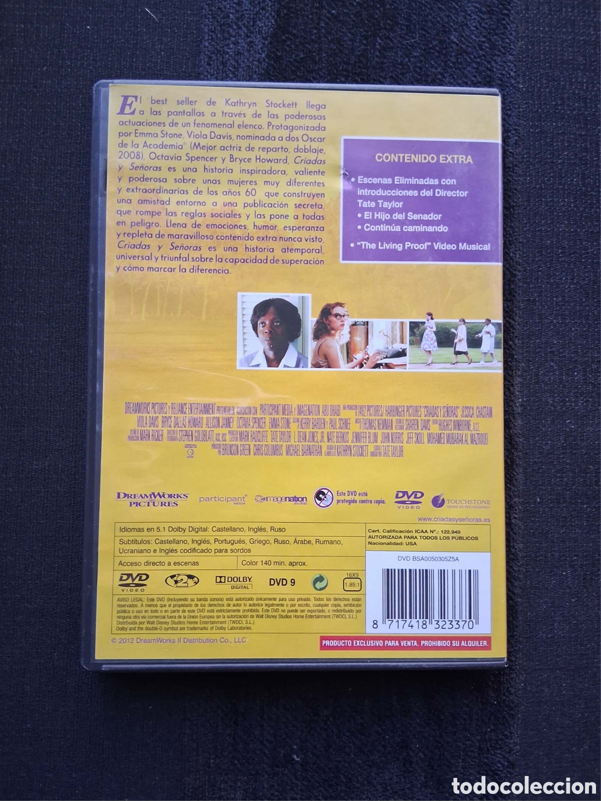 Cine: DVD - &rdquo;CRIADAS Y SE&Ntilde;ORAS&rdquo;. - Foto 2