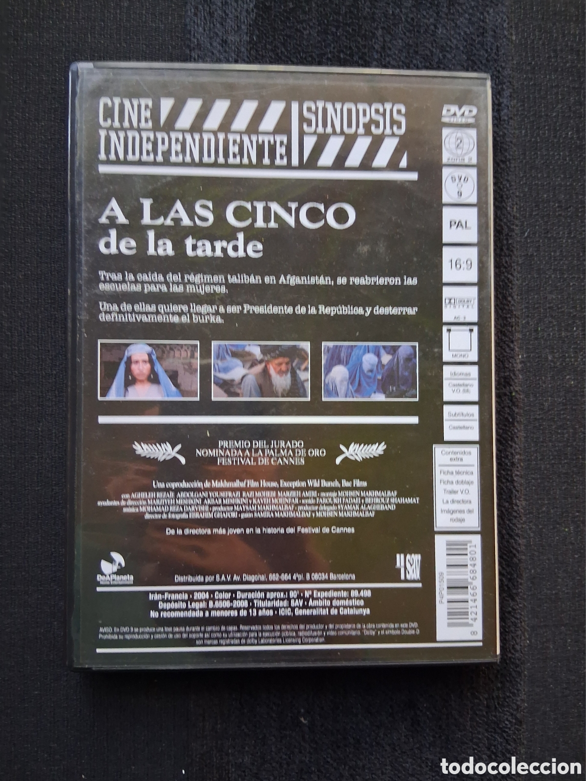 Cine: DVD- &rdquo;A LAS CINCO DE LA TARDE&rdquo;. - Foto 2