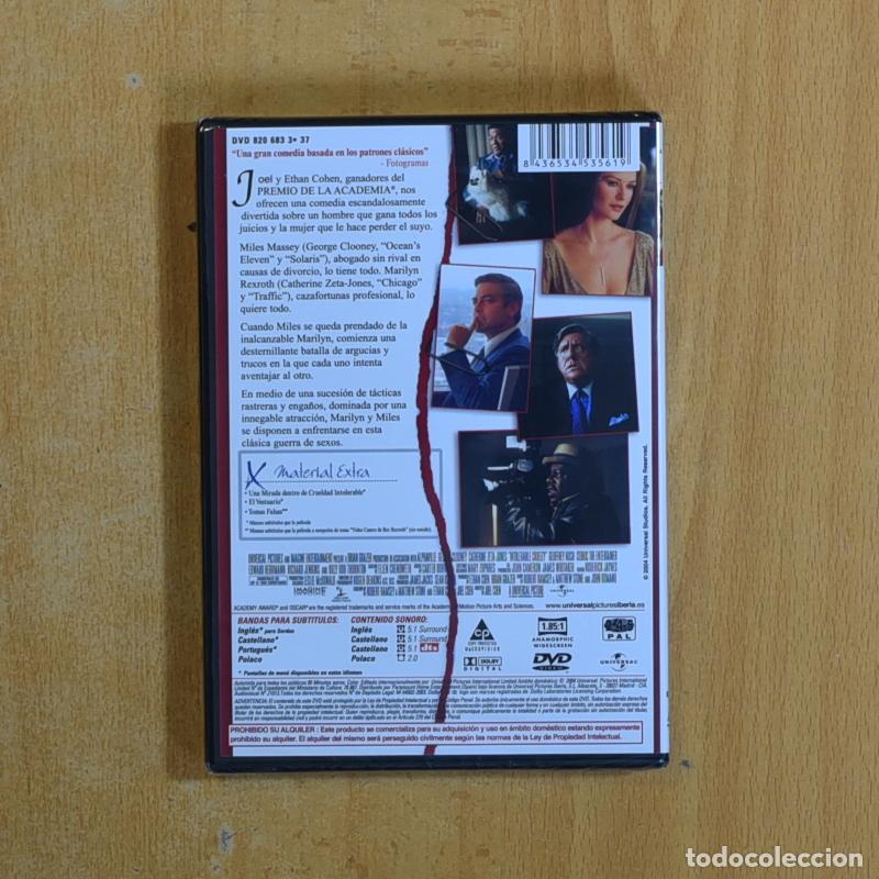 Cine: CRUELDAD INTOLERABLE - DVD - Foto 2