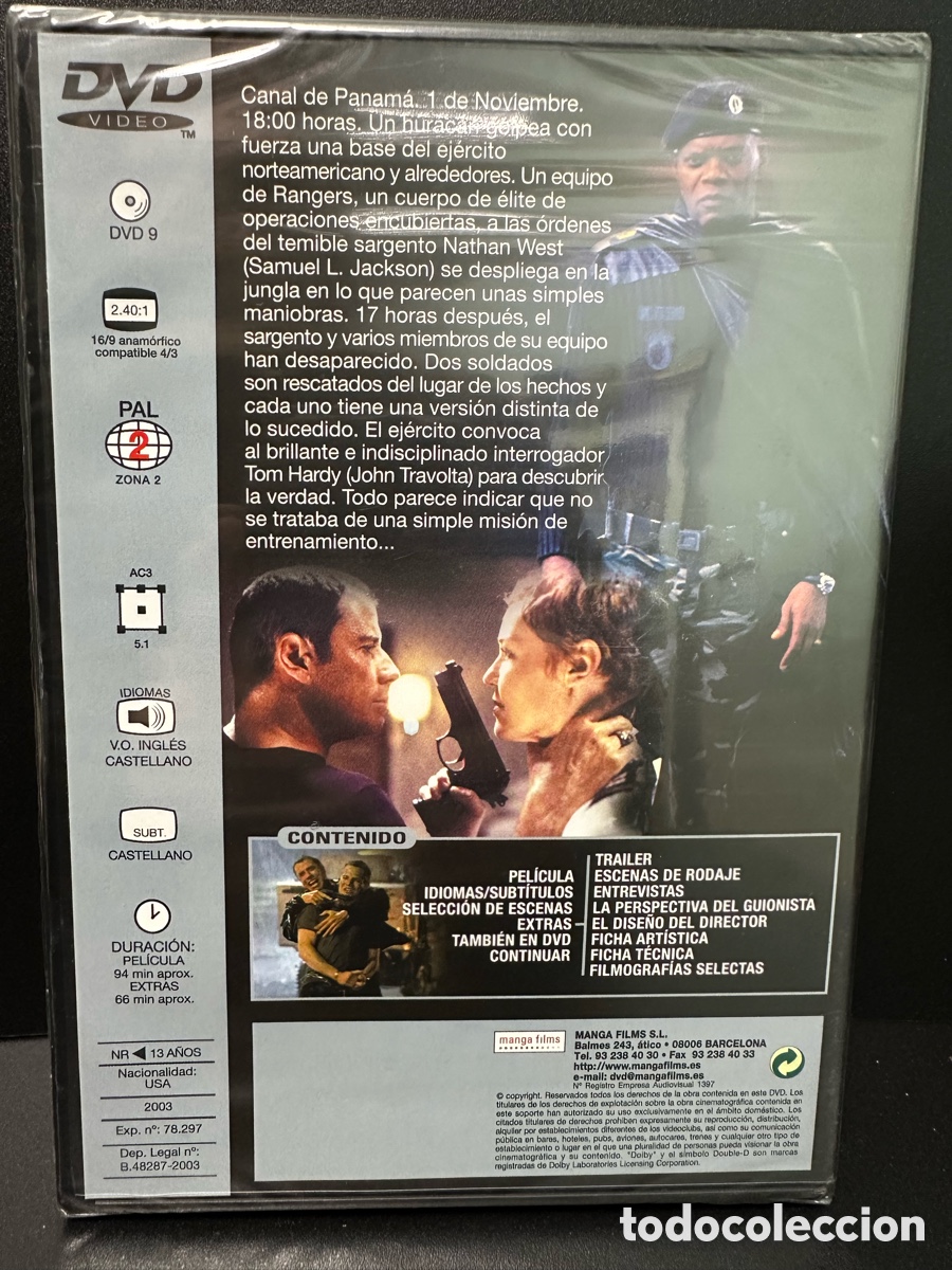 Cine: Basic (DVD) John Travolta, Samuel L. Jackson - Foto 2