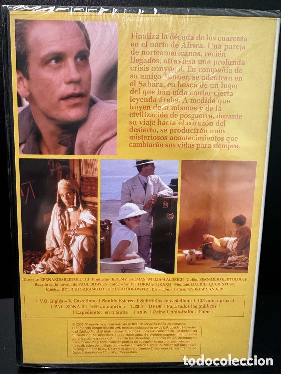 Cine: El Cielo Protector (DVD) Bernardo Bertolucci - Foto 2