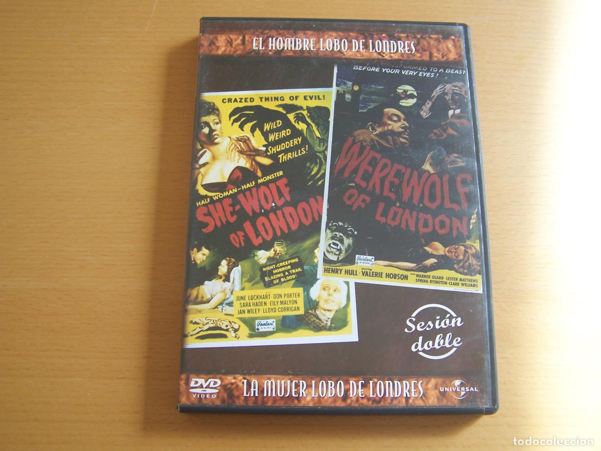 Cine: El hombre lobo en londres/ La mujer lobo en Londres 2 films dvd