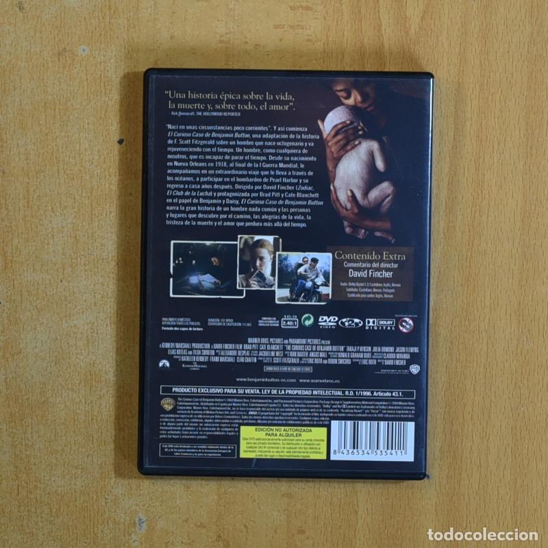 Cine: EL CURIOSO CASO DE BENJAMIN BUTTON - DVD - Foto 2