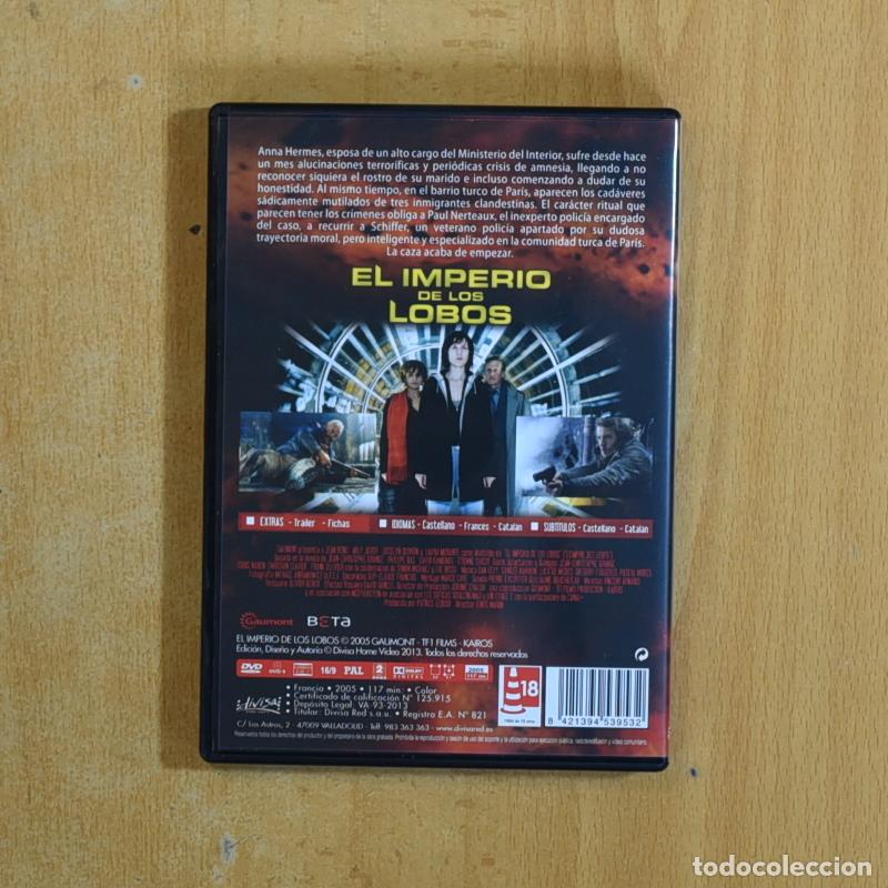 Cine: EL IMPERIO DE LOS LOBOS - DVD - Foto 2