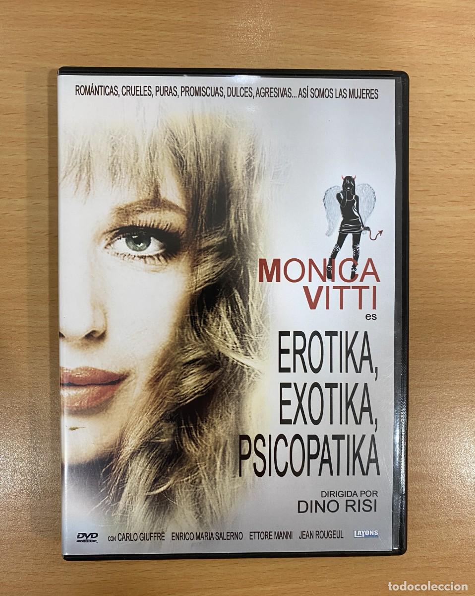 Cine: DVD CINE COMEDIA ITALIANA CON M&Oacute;NICA VITTI - ER&Oacute;TIKA, EX&Oacute;TIKA, PSICOP&Aacute;TIKA (1971)