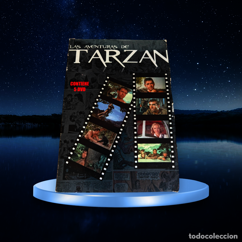 Cine: RD29 Las aventuras de Tarzan, 5 dvd's DVD SEGUNDA MANO