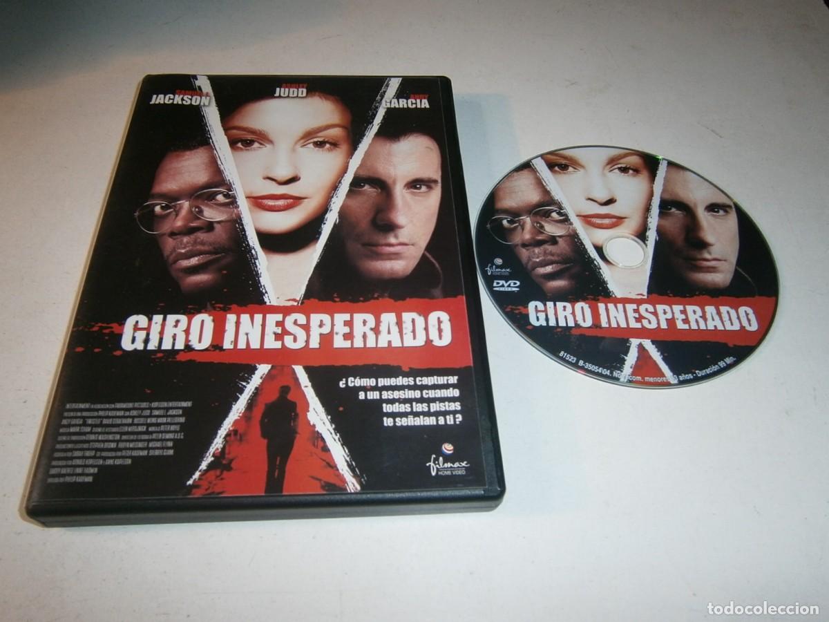 Cinema: GIRO INESPERADO DVD SAMUEL L.JACKSON ASHLEY JUDD ANDY GARCIA