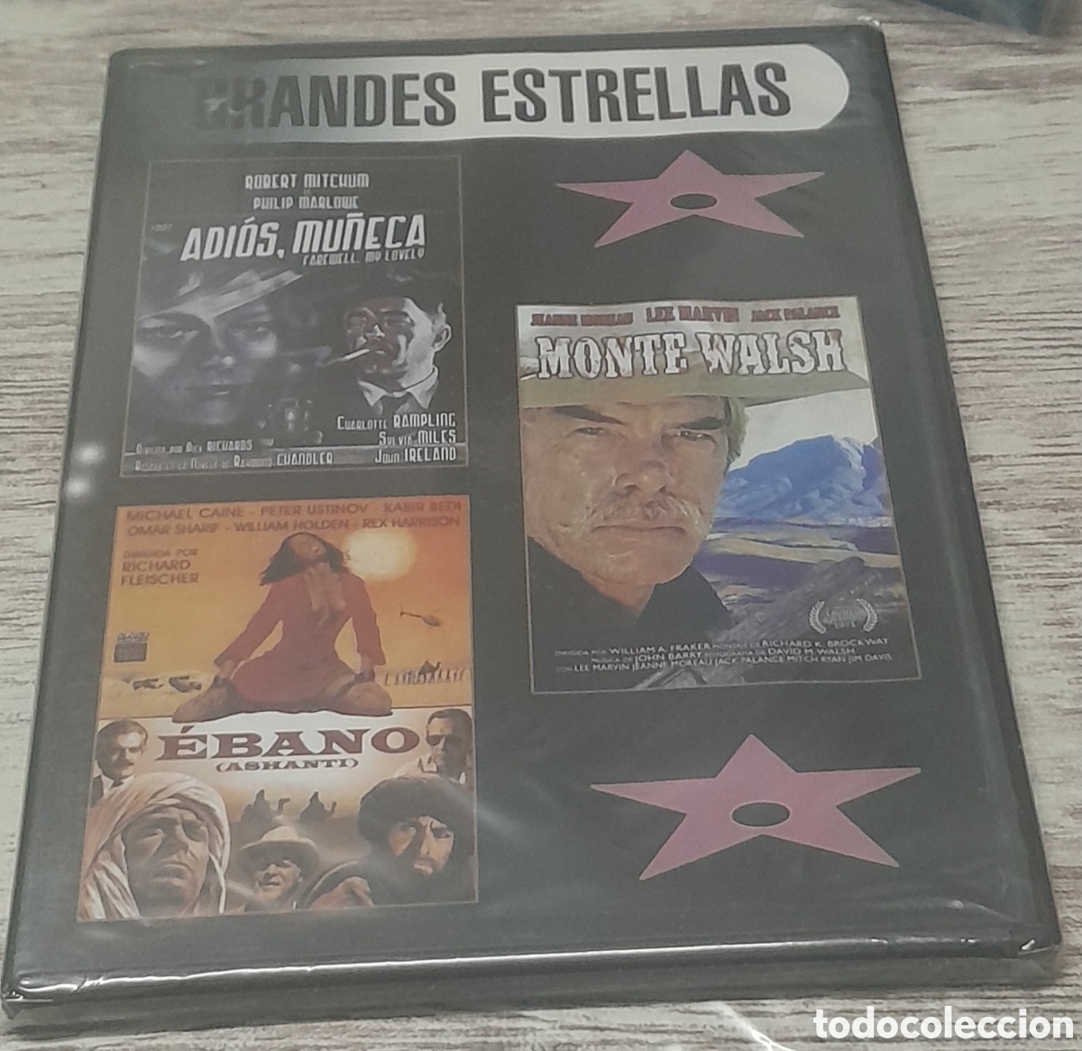 Cinema: ADI&Oacute;S, MU&Ntilde;ECA + &Eacute;BANO (ASHANTI) + MONTE WALSH - CAJA SLIM - PRECINTADO