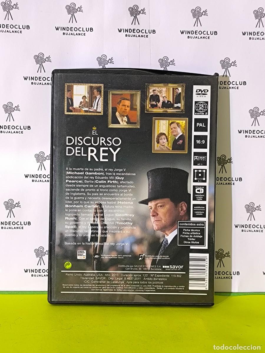 Cine: DVD EL DISCURSO DEL REY - Foto 2