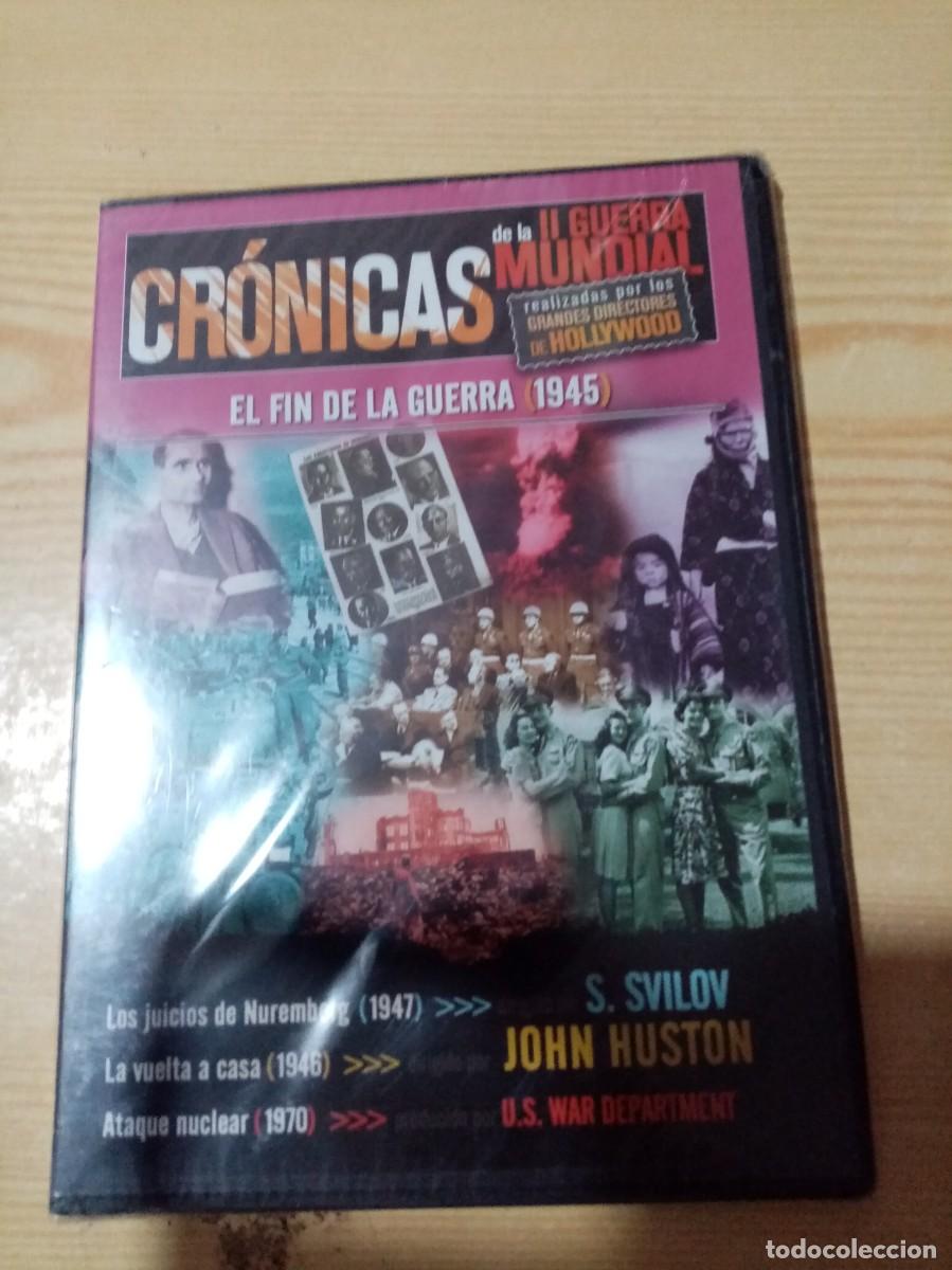 Cinema: CR&Oacute;NICAS DE LA II GUERRA MUNDIAL. EL FIN DE LA GUERRA 1945 NUEVA PRECINTADA. C10DVD