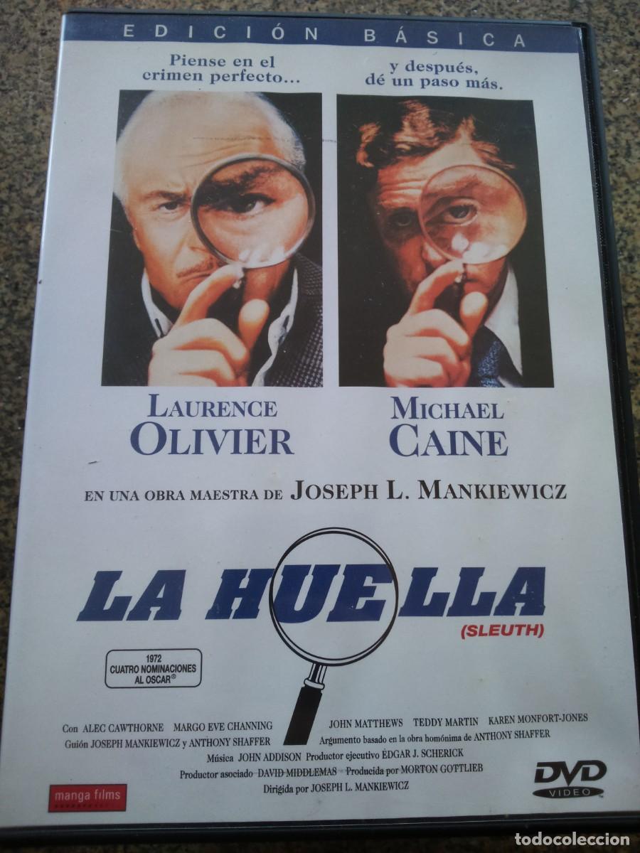 Cine: DVD -- LA HUELLA -- SLEUTH --
