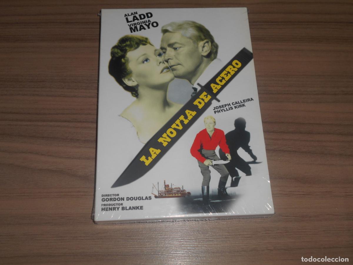 Cine: LA NOVIA DE ACERO DVD Alan Ladd VIRGINIA MAYO Nueva PRECINTADA