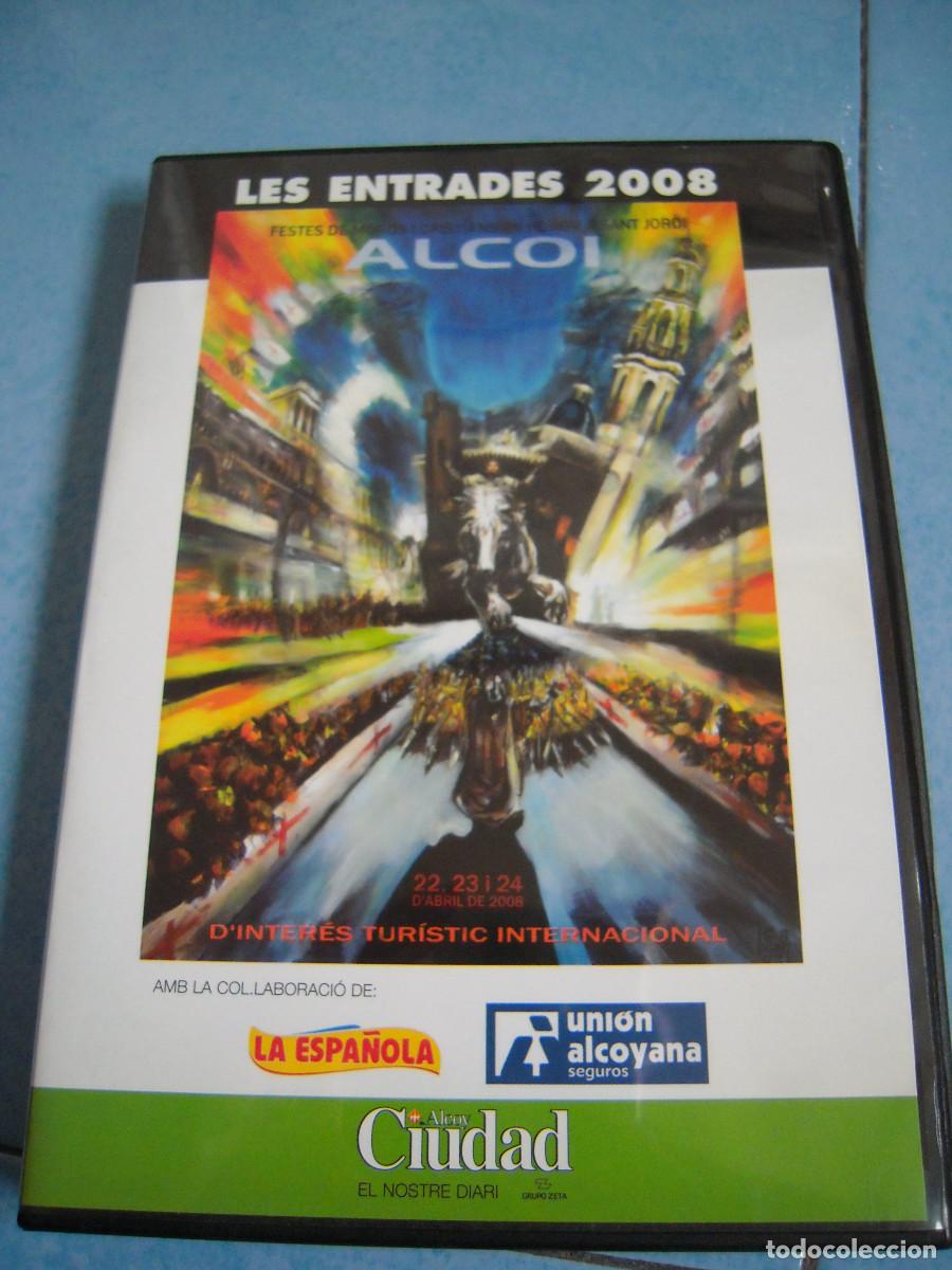 Cine: DVD Les Entrades 2008 Fiestas de moros y cristianos en honor a Sant Jordi