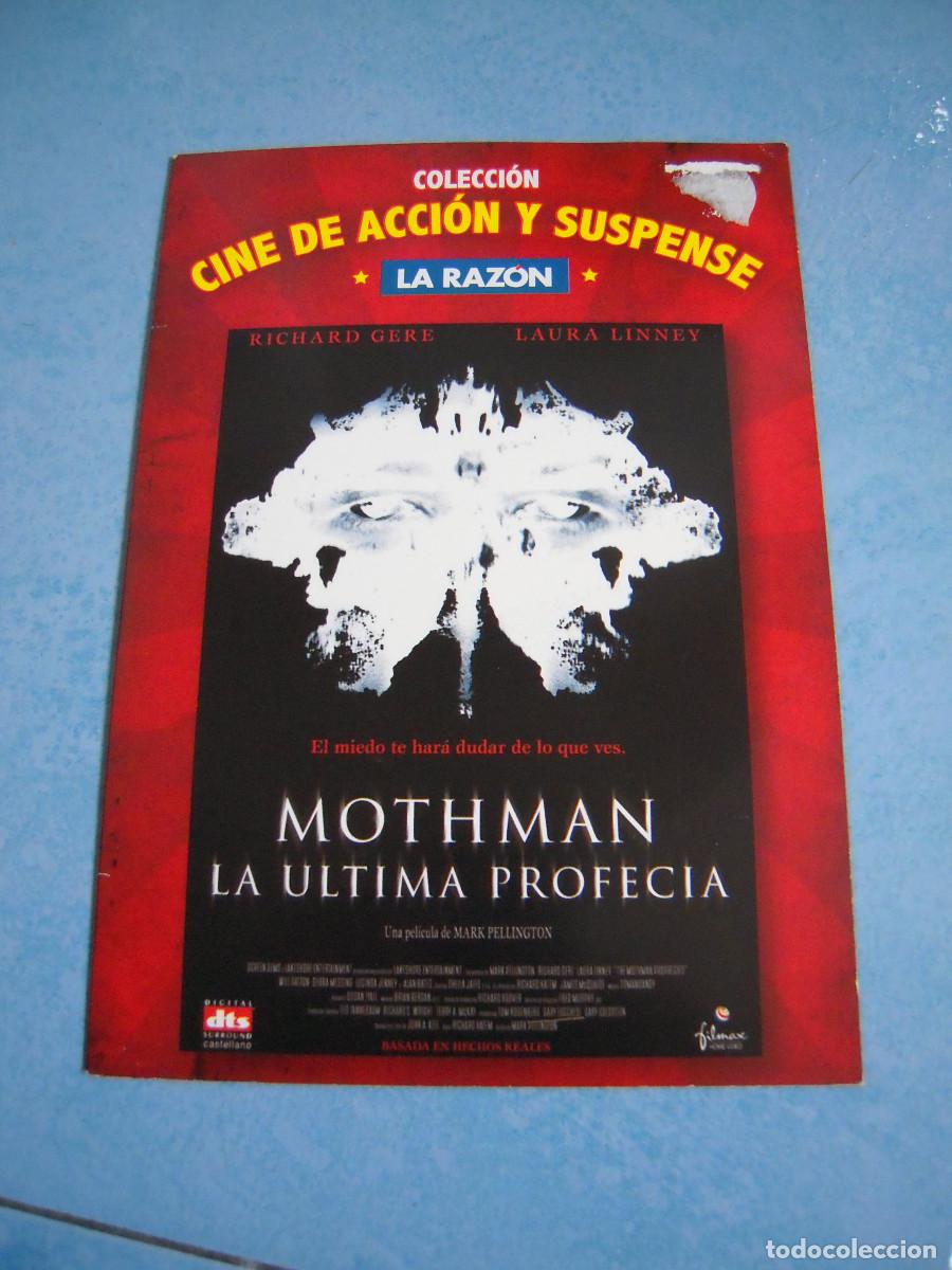 Cine: DVD Mothman La &uacute;ltima profec&iacute;a