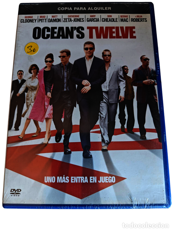 Cinema: ND12 Ocean Twelve, uno mas entra en juego DVD PRECINTADO