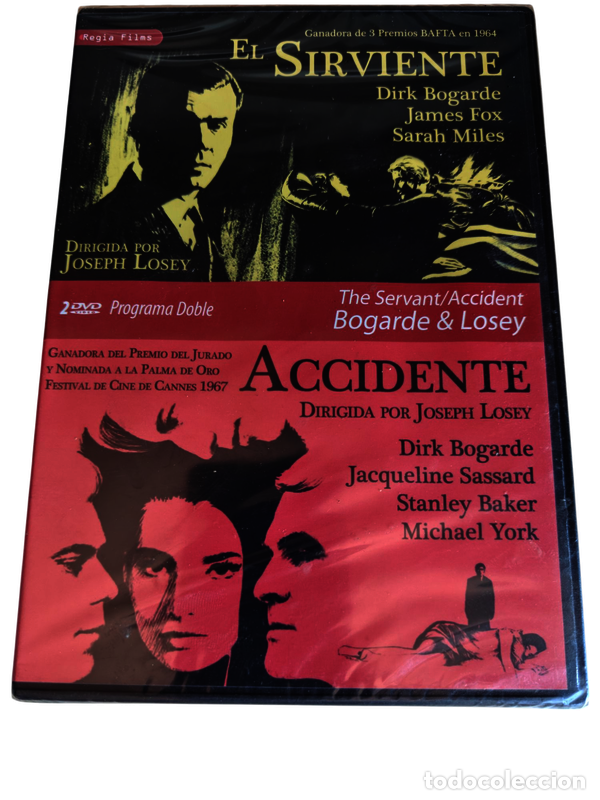 Cin&eacute;ma: ND316 The Servant, Accident DVD PRECINTADO