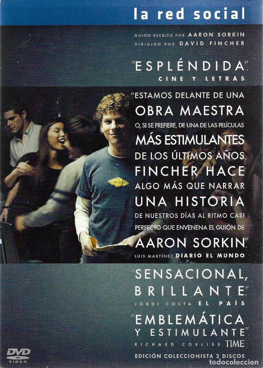 Cinema: LA RED SOCIAL EDICI&Oacute;N COLECCIONISTA 2 DISCOS