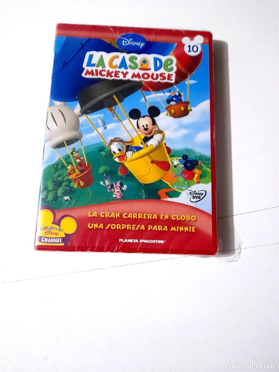Cine: DVD &rdquo;LA CASA DE MICKEY MOUSE VOL 10 LA GRAN CARRERA EN GLOBO / UNA S&rdquo; PRECINTADO