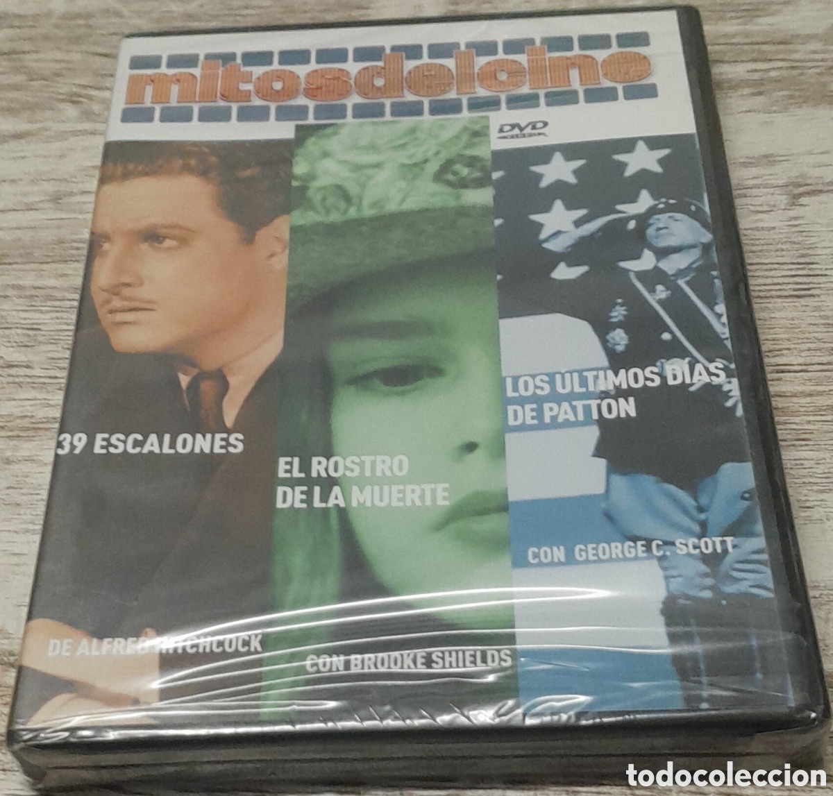 Cin&eacute;ma: 39 ESCALONES + EL ROSTRO DE LA MUERTE + LOS &Uacute;LTIMOS D&Iacute;AS DE PATTON - PRECINTADO - MITOSDELCINE