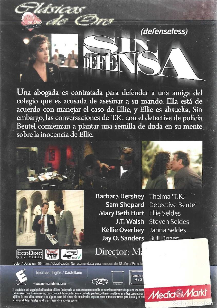 Cine: SIN DEFENSA SAM SHEPARD (PRECINTADO) - Foto 2