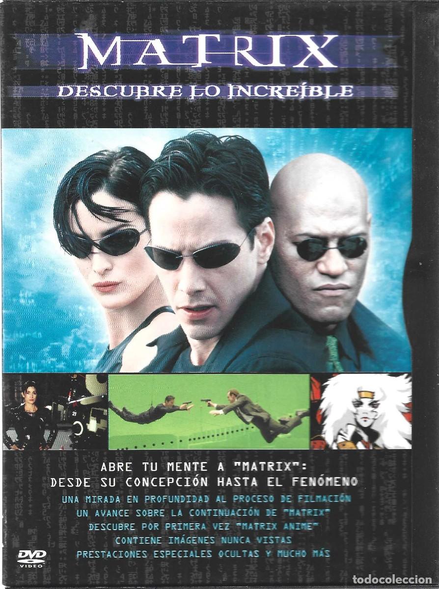 Cinema: MATRIX DESCUBRE LO INCRE&Iacute;BLE (FORMATO SNAPCASE)