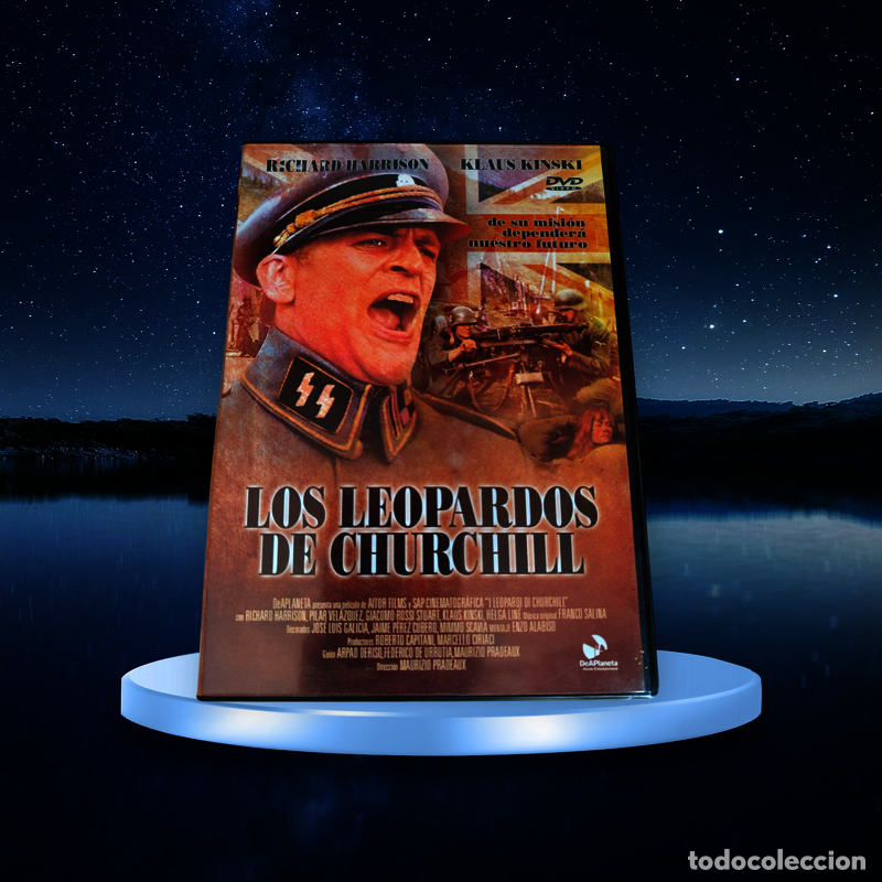 Cine: RD19 Los leopardos de Churchill DVD SEGUNDA MANO