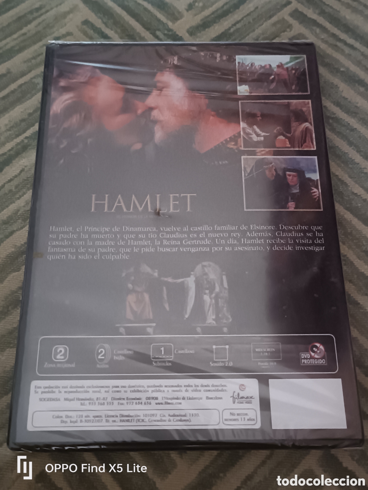 Cine: DVD Hamlet -Precintado- - Foto 2