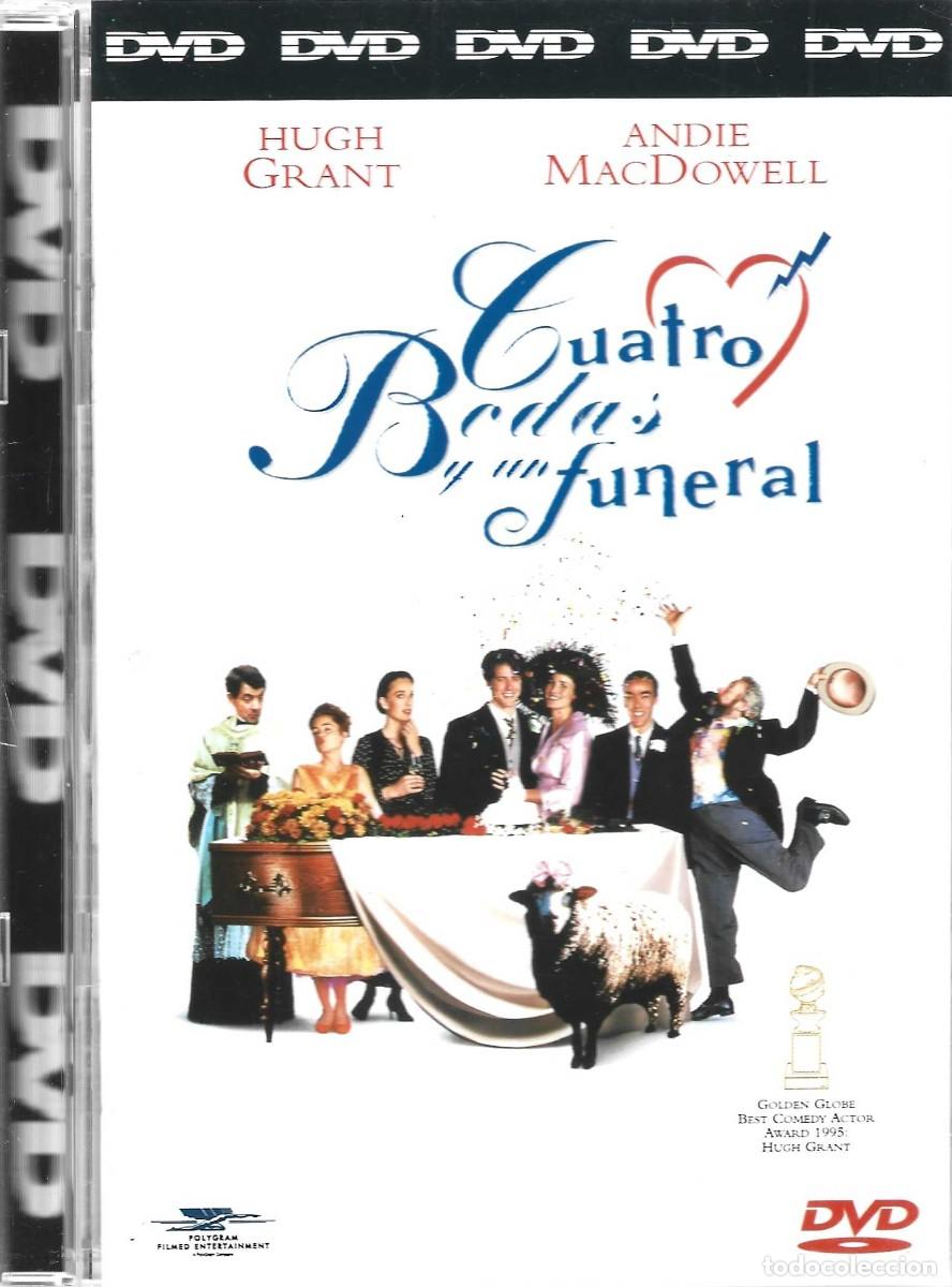 Kino: CUATRO BODAS Y UN FUNERAL HUGH GRANT (FORMATO JEWEL BOX)