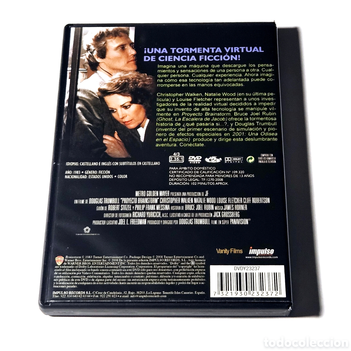 Cine: Proyecto Brainstorm (DVD) Christopher Walken - Foto 2