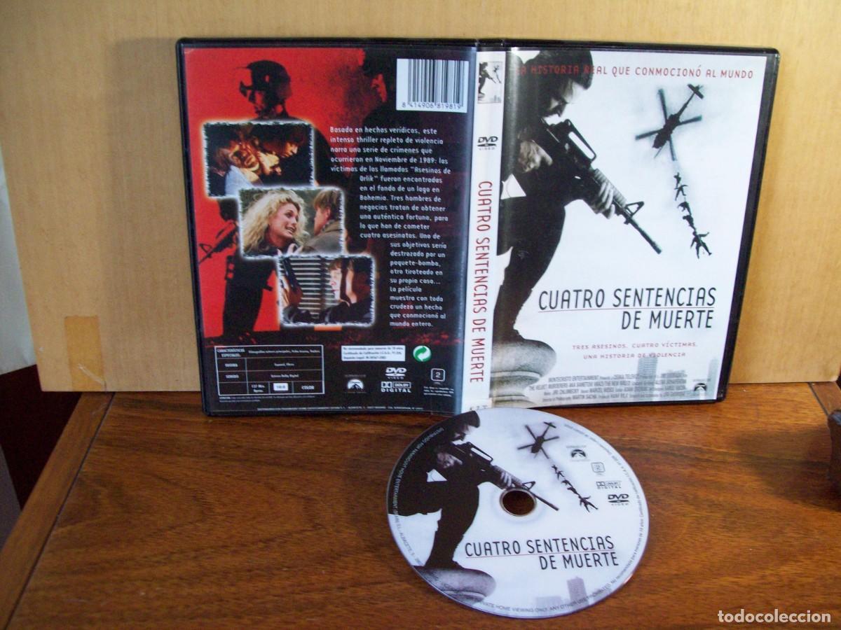 Cine: CUATRO SENTENCIAS DE MUERTE - TRES ASESINOS, CUATRO VICTIMAS, UNA HISTORIA DE VIOLENCIA - DVD