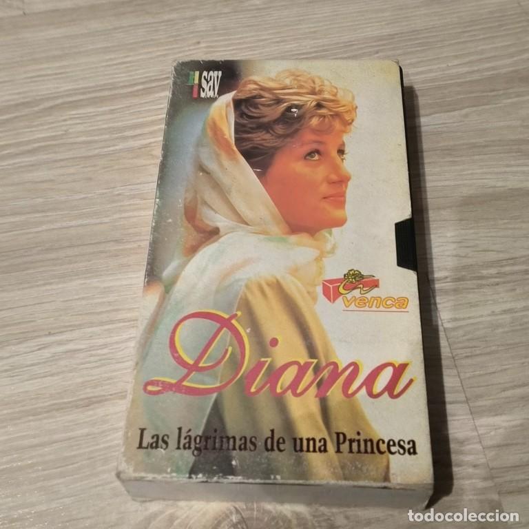 Cine: VHS DIANA DE GALES LAS LAGRIMAS DE UNA PRINCESA PROMOCION VENCA