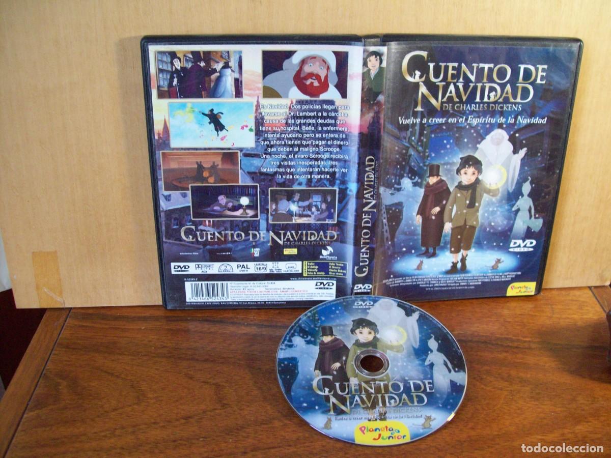 Cine: CUENTO DE NAVIDAD - DE CHARLES DICKENS - DVD - Foto 1