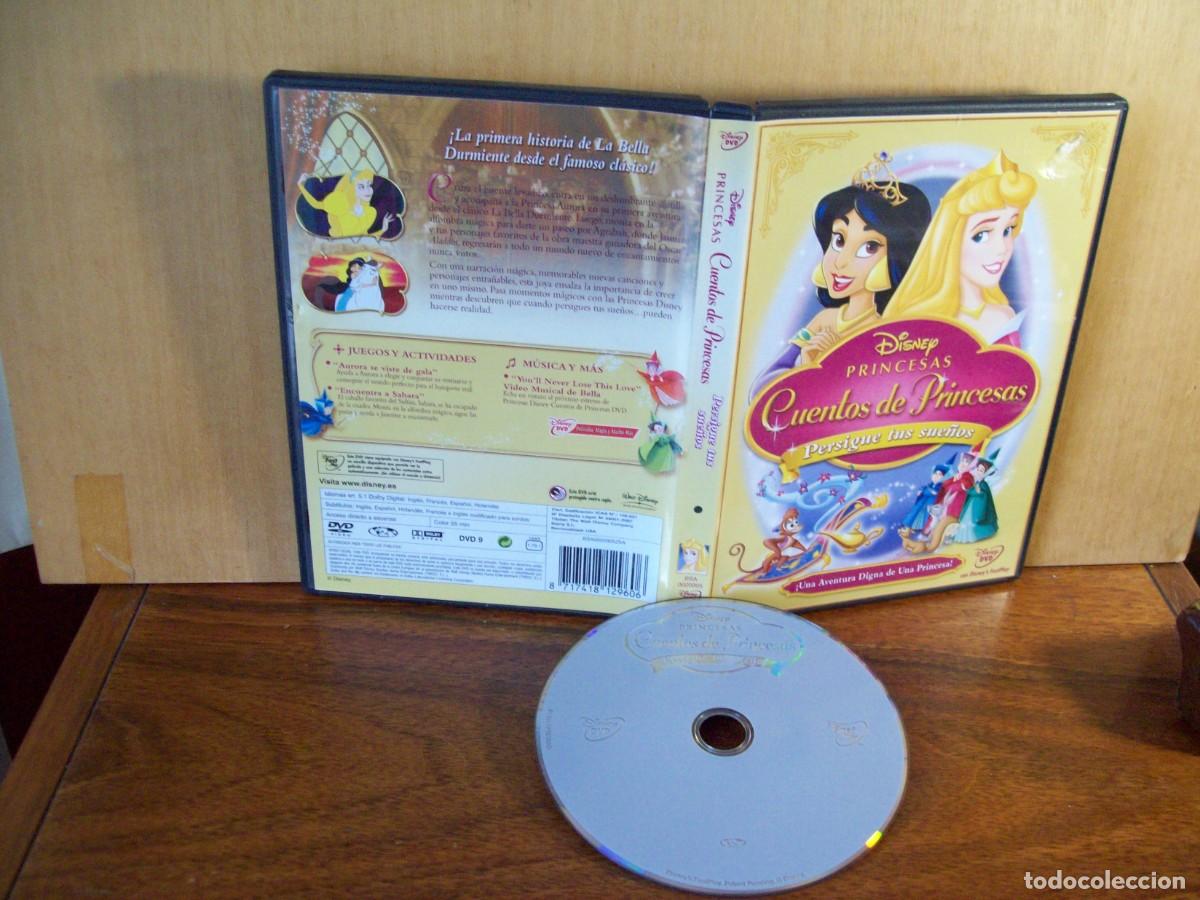 Cine: CUENTOS DE PRINCESAS - PERSIGUE TUS SUE&Ntilde;OS - DVD DISNEY