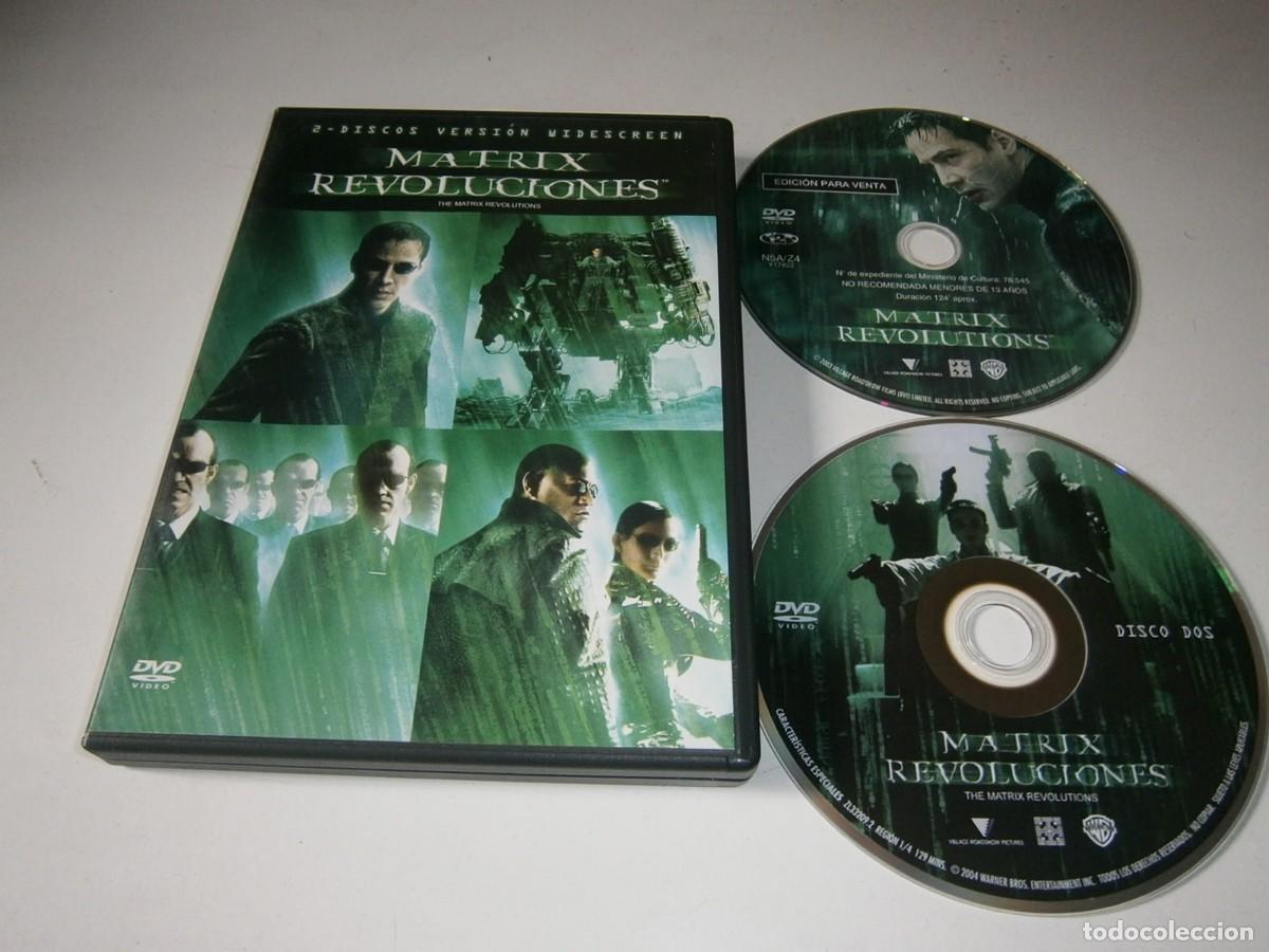 Cine: MATRIX REVOLUTIONS DVD EDICION DOS DISCOS