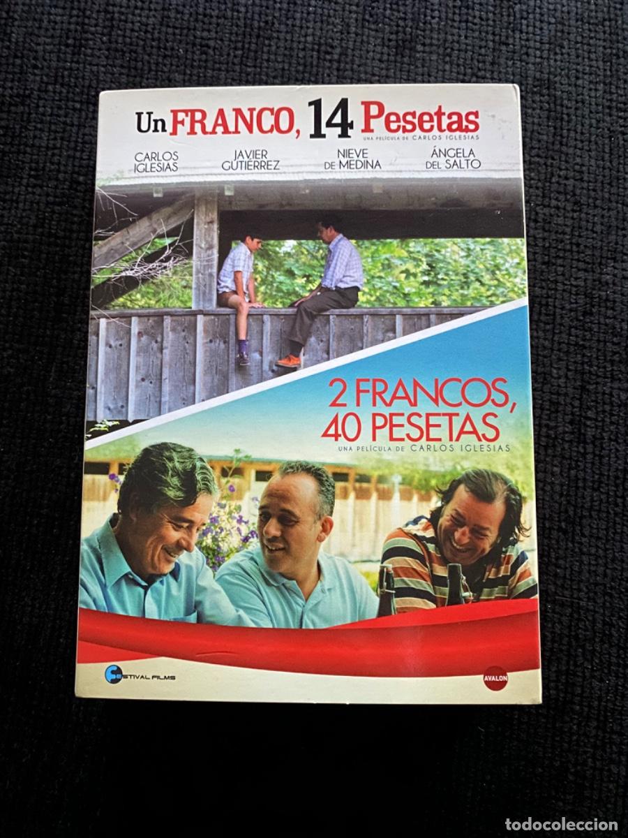 Cine: COFRE DOBLE pel&iacute;culas UN FRANCO 14 PESETAS - DVD