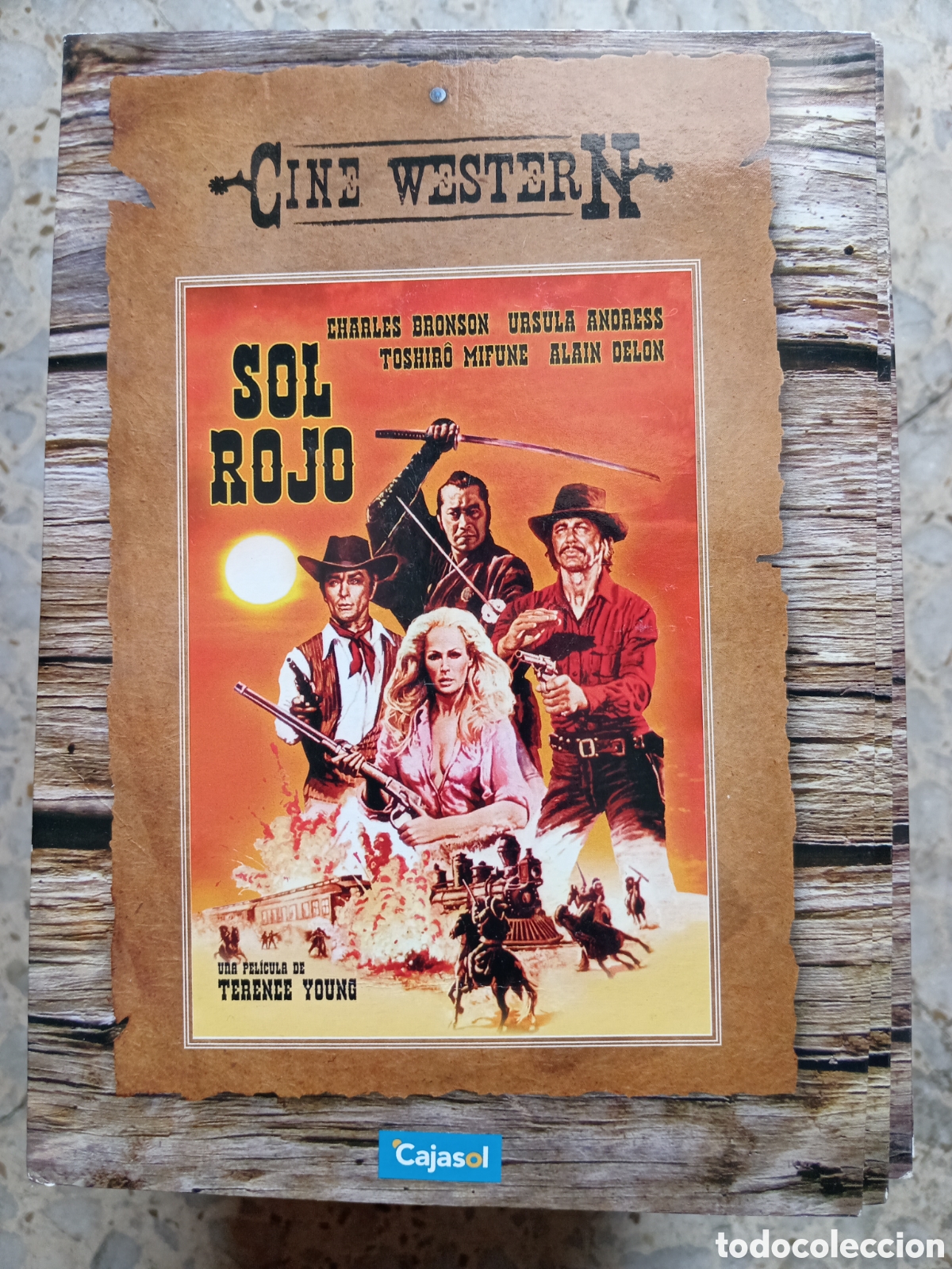 Cinema: DVD SOL ROJO TERENCE YOUNG CARTON