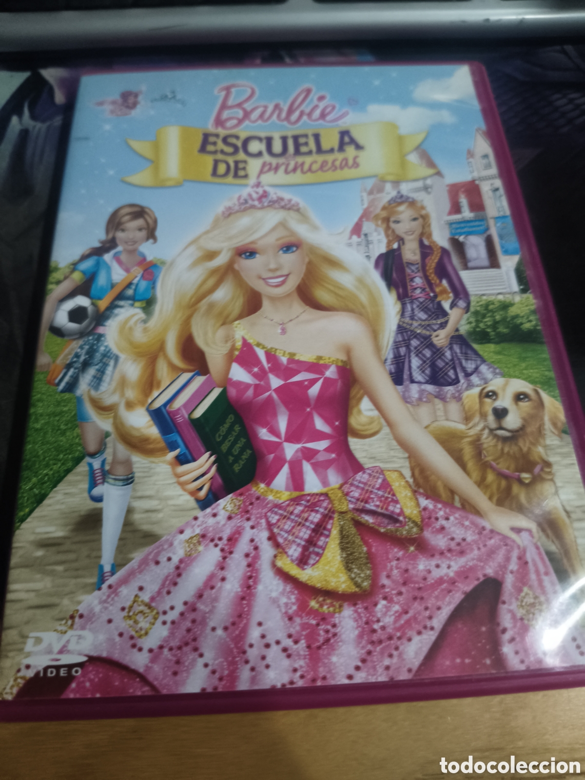 Cine: Barbie escuela de princesas DVD -409 (videoclub)