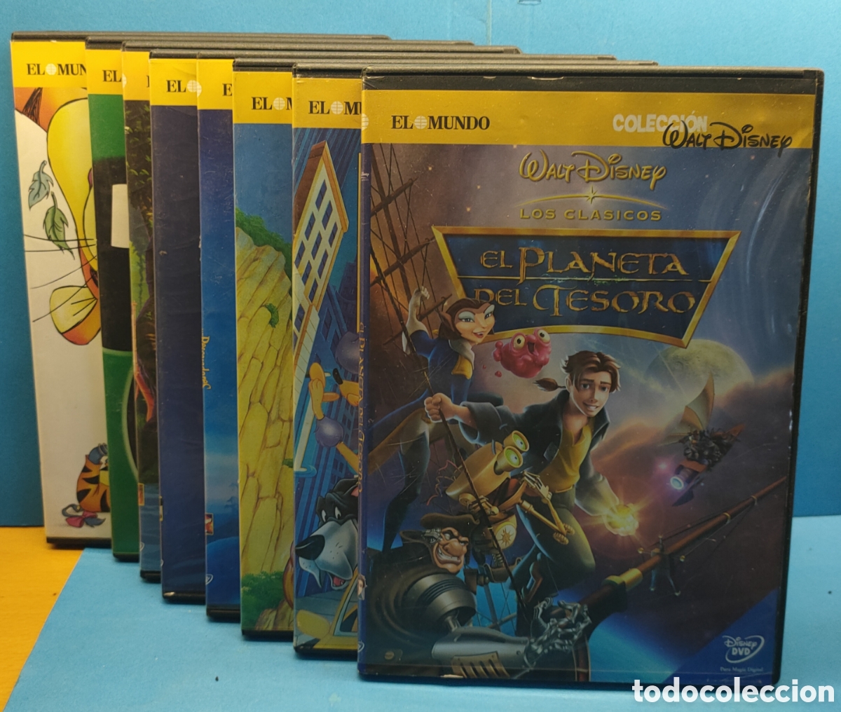 Cine: Lote coleccion El Mundo. Disney. 8 DVD