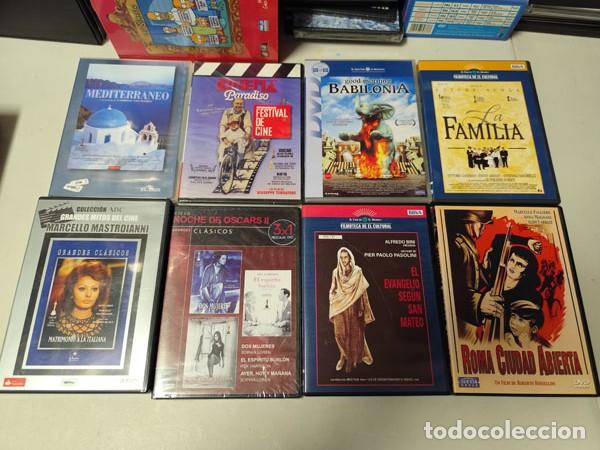 Cinema: DVD LOTE 8 PEL&Iacute;CULAS CINE ITALIANO CL&Aacute;SICO - MEDITERRANEO, CINEMA PARADISO, LA FAMILIA...