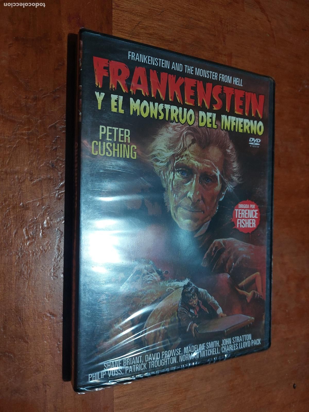 Cine: FRANKENSTEIN Y EL MONSTRUO DEL INFIERNO. PETER CUSTING. DVD PRECINTADA NUEVA
