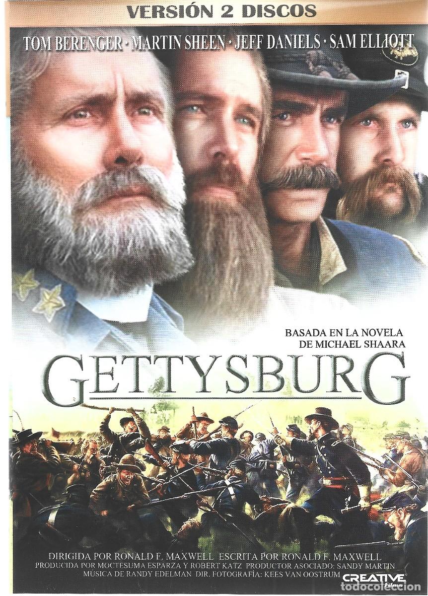 Cine: GETTYSBURG VERSI&Oacute;N 2 DISCOS TOM BERENGER - Foto 1