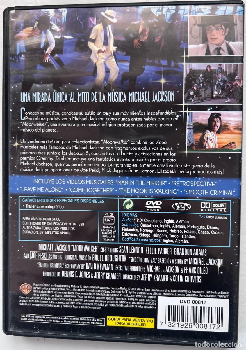 Cine: Michael Jackson Moonwalker - DVD - Foto 2