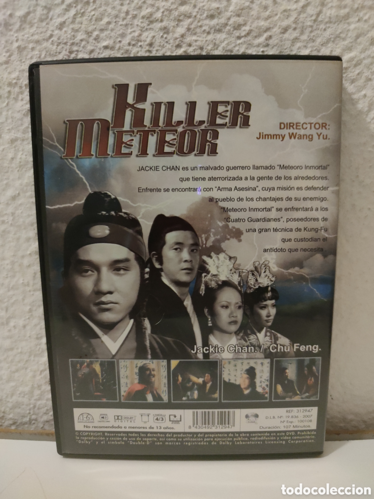 Cinema: Dvd - Meteoro inmortal - Feng yu shuang liu xing (The Killer Meteor) - Lo Wei - Wang Yu -Marciales