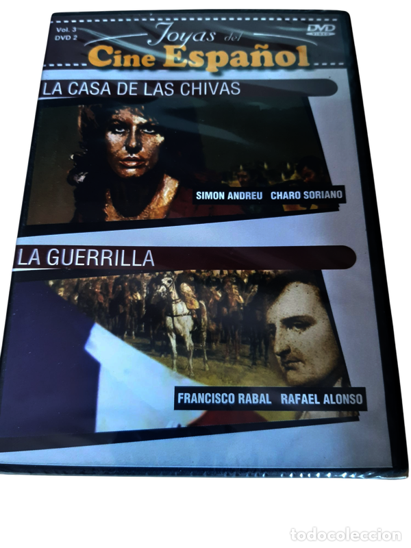 Cinema: ND402 Cine espa&ntilde;ol, la guerrilla, la casa de las chivas DVD PRECINTADO