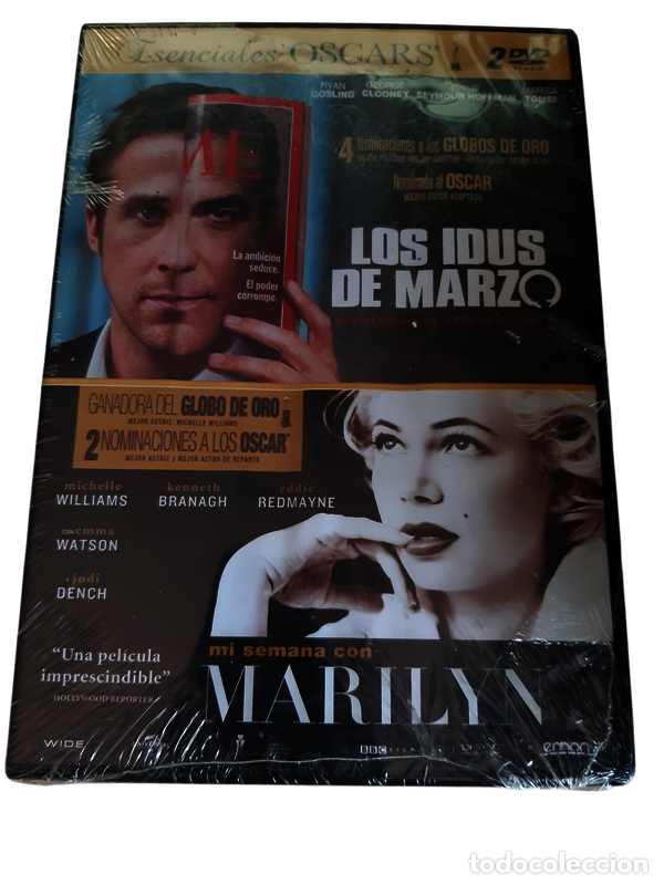 Cin&eacute;ma: ND403 Marilyn, Los idus de marzo DVD PRECINTADO