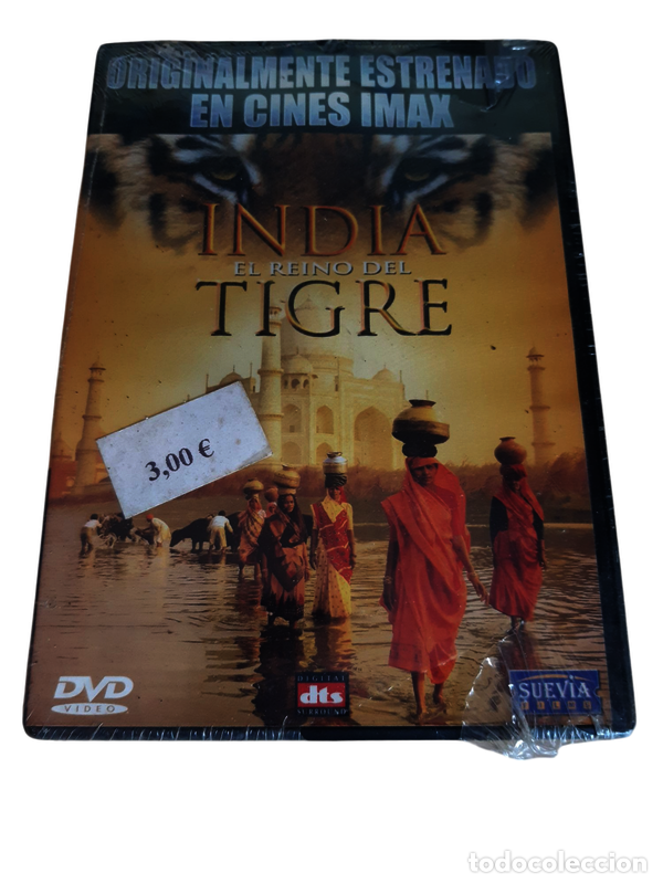 Cin&eacute;ma: ND416 India, el reino del tigre DVD PRECINTADO