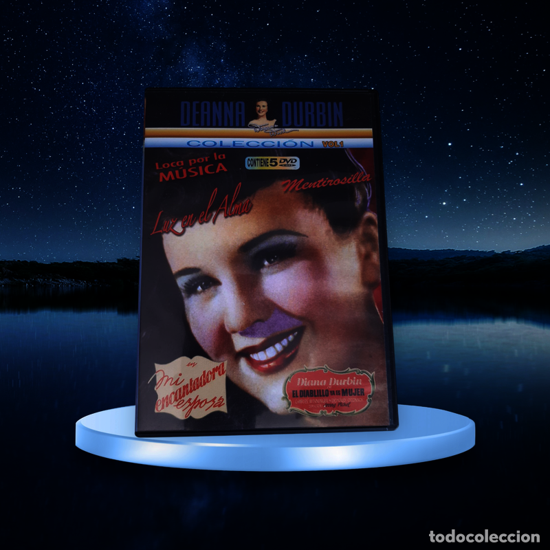 Cine: RD33 Deanna Durbin Colecci&oacute;n Vol 1 DVD SEGUNDA MANO